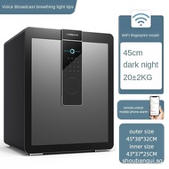 Of fingerprint password 45cm safe box home WIFI remote alarm office fixed invisible safe small anti-