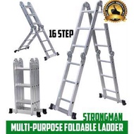 ORIGINAL STRONGMAN 16 Steps Multipurpose Ladder