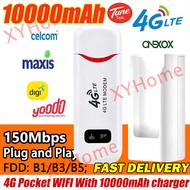 【good quality】4G Pocket WiFi maxis/celcom/digi/yes/yoodo/Tune/ONEXOX Router 4G WiFi Router SIM Card 