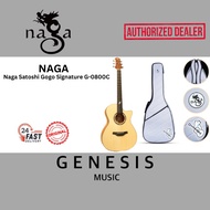 **24 HOURS FAST DELIVERY**  Naga Satoshi Gogo Signature G-0800C Acoustic Guitar