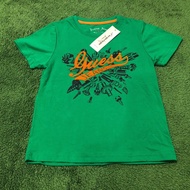 New Guess Premium Jeans Green T-Shirt, Brand: Guess Kids, Size: for children aged 8-9 years by Jekis