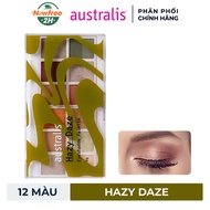 Bảng Phấn Mắt Australis 12 Màu Hazy Daze 9g