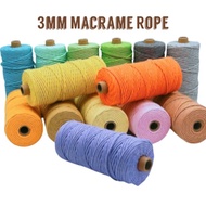 3MM/0.12inch 105meters/333feet PREMIUM Braided Macramé Cord • • La Union Creations