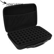 HONEYROOM Alcoho Ink Storage Organizer, EVA Holds 60 Bottles Alcohol Ink Storage Box, Hard Shell Int