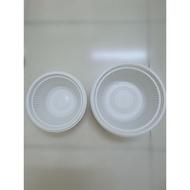 Disposable PP Bowl (5", 6") / Mangkuk Plastik Pakai Buang