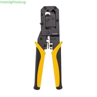 moonlightyaa RJ45 Crimping Tool Ethernet Crimping Tool RJ45 Crimper Wire Stripper RJ45