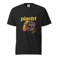 Oscar Piastri McLarens F1 2025 Unisex Heavyweight T-Shirt Formula 1 Merch