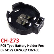 CH-273 PCB Type Battery Holder for CR2430/ CR2450