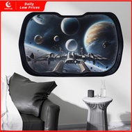 Creative Starship Universe Space Wall Stickers Room Cabinet Stickers Self-Adhesive Stickers
