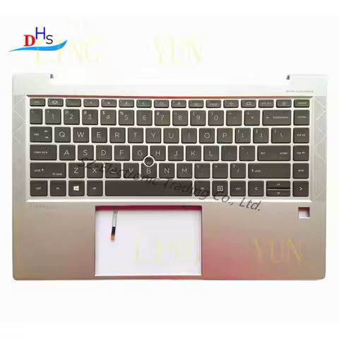 Z M07089-001 For HP ELITEBOOK 840 745 G7 Palmrest Keyboard Bezel Cover NO Backlit