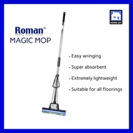Roman Magic Mop - An Absorbent Sponge Floor Mop (Ideal for most floorings!)