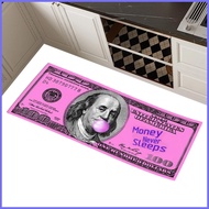 Dollar Bath Rug Non-Slip Floor Mat Pink Money Rug Kitchen Rug Shower Carpet 100 Dollar Bill Floor Ru