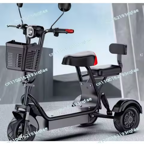 Small battery car Elderly electric scooter Household Elderly scooter Electric tricycle Elderly pick