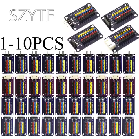 I2C Hub Module 8-Channel IIC Splitter for Interface Expansion, Compatible with Electronic DIY Buildi