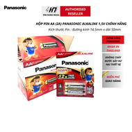 Hộp 12 Đôi Pin AA 15V ( Pin Tiểu ) Panasonic Alkaline - Hàng chính hãng