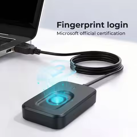 For Windows 10 11 Hello USB Reader Module Device Touch Secure Login Device Password-Free Fingerprint