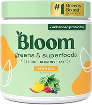 Bloom Nutrition Green Superfood | Super Greens Powder Juice & Smoothie Mix | Complete Whole Foods (O
