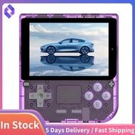 V10 Retro Handheld Game Console 3.5 Inch Screen  Game Console Linux Gamepad Support for Multiple 3D 