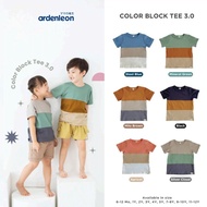 CODE H8N Ardenleon Color Block Tee 6M 7Y Unisex Children's Mix Color Stripe T-shirt CBKSSDI