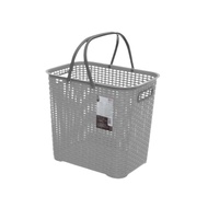 Citylife 35L Plastic Laundry Basket (Grey)