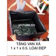 Hdpe TAPE TANK KT 1m x 1m x 0.5. Nice Type. Give EXHAUST VALVE