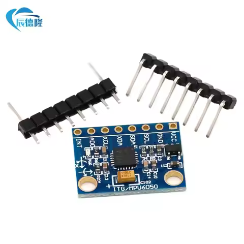 Sensor analógico de 3 eixos giroscópio, acelerômetro módulo compatível para arduino, gy521, GY-521, 