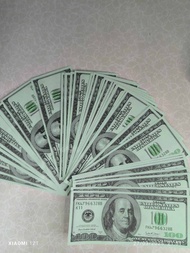 mainan uang dollar amerika jadul isi 100