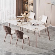 Table Dinner And Chair Restaurant Modern Marble Table