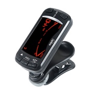 (MDQS) Tm-25 Tm25 Clip-On Electric Tuner &amp Metronome Guitar Chromatic Bass Violin Ukulele Univers