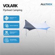 ALLTREK Flysheet Canopy VOLK Multi-person Anti-UV Portable Camping 5.4x4.4m