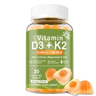 MAMA BEAUTY Vitamin D3 Vitamin K2 Gummies วิตามินดี3 วิตามิน K2 โปรโมชั่นแคลเซียม การดูดซึม Supports