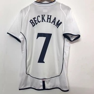 1982 1992 2002 2004 Football Eng Home Away Retro Jersey David Beckham Rooney Owen Football Shirt