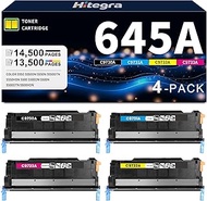 645A Toner Cartridge C9730A C9731A C9732A C9733A Replacement for HP 645A Toner Work with Color Laser