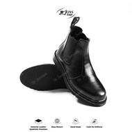 Mr.Jonsrawk Official - Lars Chelsea Formal Boots for Men and Women in Black Chelsea Boots