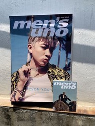 mens uno雜誌  Tyson Yoshi  版+poster( set出）