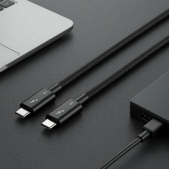 Thunderbolt 5 USB-C Cable 240W PD3.1: 120Gbps/80Gbps, 8K/4K, Braided, for iPhone 17 Pro Max & All US