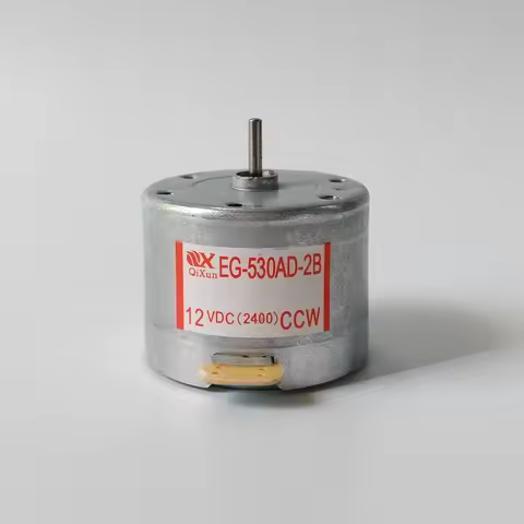 530 Micro Motor DC 6V 9V 12V Recorder Electric Engine EG-530AD 2F 2B 6B 6F 9B 9F Motors CW CCW for C