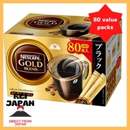 Nescafe Gold Blend Stick Black 80P Direct from Japan Black Coffee