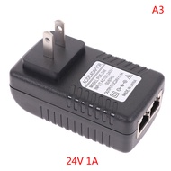 AC 110V-240VถึงDC 12V 15V 24V 48V 0.5A 1Aอินเจคเตอร์POE Power Adapter