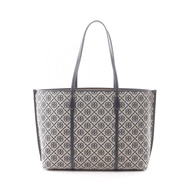 【二手】Tory Burch PERRY T MONOGRMA 托特包 174279405 女士帆布皮革托特包（全新）