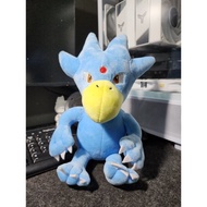 Pokemon Golduck teddy bear, old pokemon teddy bear, 2hand teddy bear