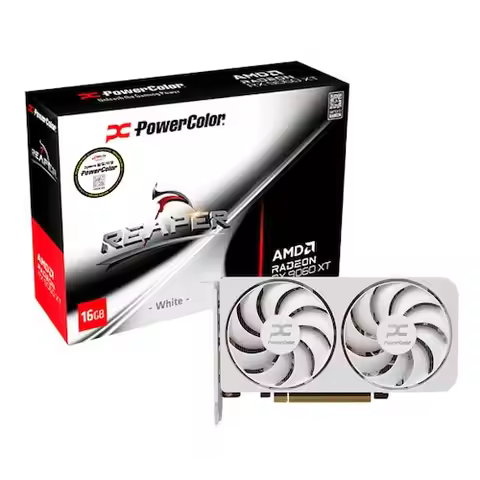 Powercolor Radeon Rx 9060 Xt Reaper White Oc D6 16Gb Daren Citys
