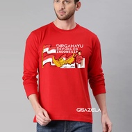 Distro T-Shirt for the 80th Anniversary of the Republic of Indonesia 2025 Independence 17 August Mat