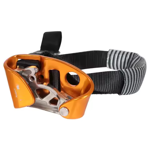 Rock Climbing Foot Ascender Right Left Foot Ascend SRT Mountaineering Outdoor Safety Protective Equi