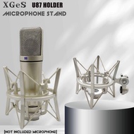 U87 Stand Universal Professional Condenser Microphone Mic Shock Mount Holder Studio Recording Bracket For U87 Mic Plastic Clip