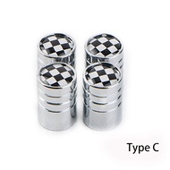 4Pcs Car Wheel Tire Valve Caps Cover Decoration for Mini Cooper Countryman R55 R56 R60 R61 F54 F55 F