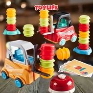 Đồ chơi xếp hình bằng xe nâng thông minh cho bé trò chơi xe nâng xếp hàng rèn luyện tư duy tập trung