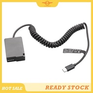 [CloudsMiles] DMW-BLC12 Dummy Battery DMW-DCC8 PD USB-C Coupler Replacement for  GX8 FZ1000 FZ300 FZ