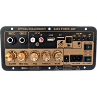 D900D800D50 5.0AUX/USB/TF ECOบอดบลูทูธ IC3166กำลังขับ50+50+100W.POWER2.1CH.HIFI BT AMPคาปา100UF400V