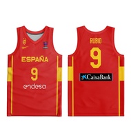 THL X EuroBasket Spain Fiba Basketball 2022 Full Sublimation Jersey Basketball